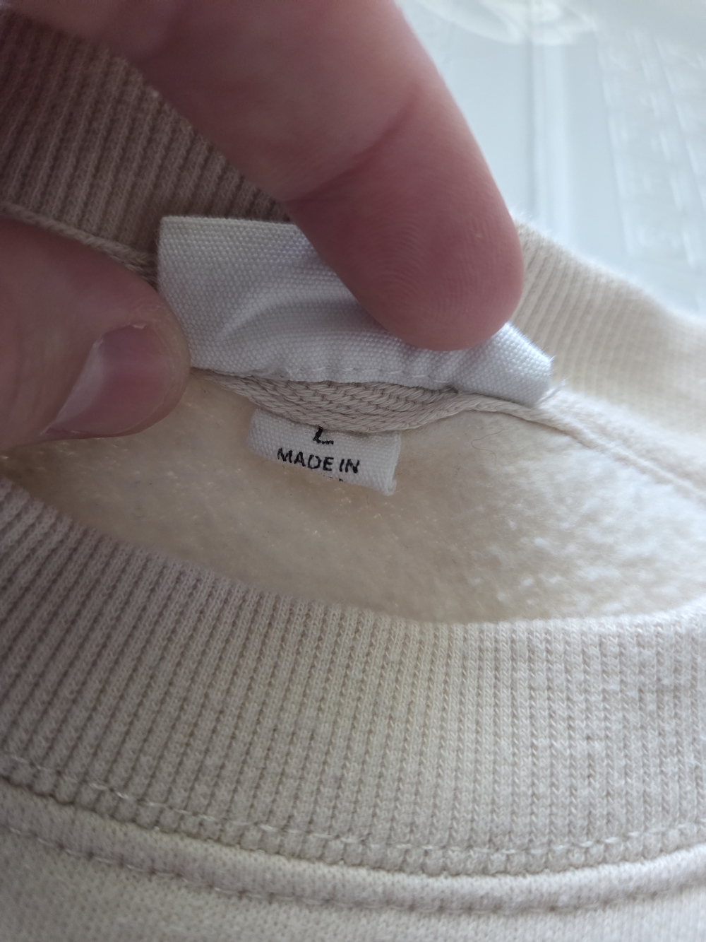 California Crewneck Sweatshirt - Beige - Picture 3 of 8